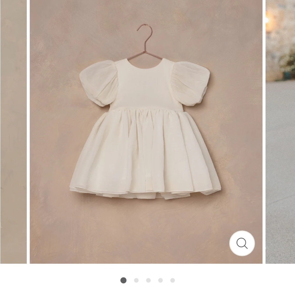 Elegant Cream Kids Dress